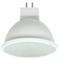 Лампа светодиодная Ecola MR16   LED  5,4W 220V GU5.3  4200K матовое стекло (композит) 48x50 M2RV54ELB - фото 4874