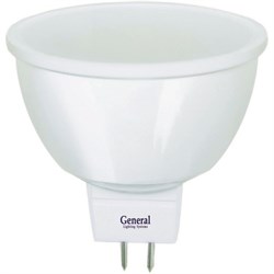 Лампа GLDEN-MR16-7-230-GU5.3-4500  General 632800 - фото 4877