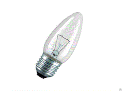 Лампа накал ДС 60W E27 В35/SL прозрачная 630Лм ASD - фото 4965