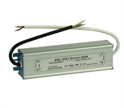Драйвер (LED)IP67-60W для LED ленты SLB-IP67-Draiver-60W - фото 5576