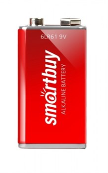 Батарейка алкалиновая Крона Smartbuy 6LR61/1B (12/240)  (SBBA-9V01B) SBBA-9V01B - фото 5905