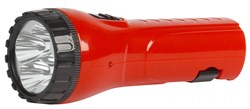 Аккумуляторный светодиодный фонарь 4 LED с прямой зарядкой Smartbuy, красный /120 SBF-93-R - фото 6472