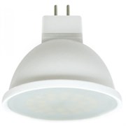 Лампа светодиодная Ecola MR16   LED  5,4W 220V GU5.3  4200K матовое стекло (композит) 48x50 M2RV54ELB