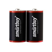 Батарейка солевая Smartbuy R14/2S (24/288)  (SBBZ-C02S) SBBZ-C02S